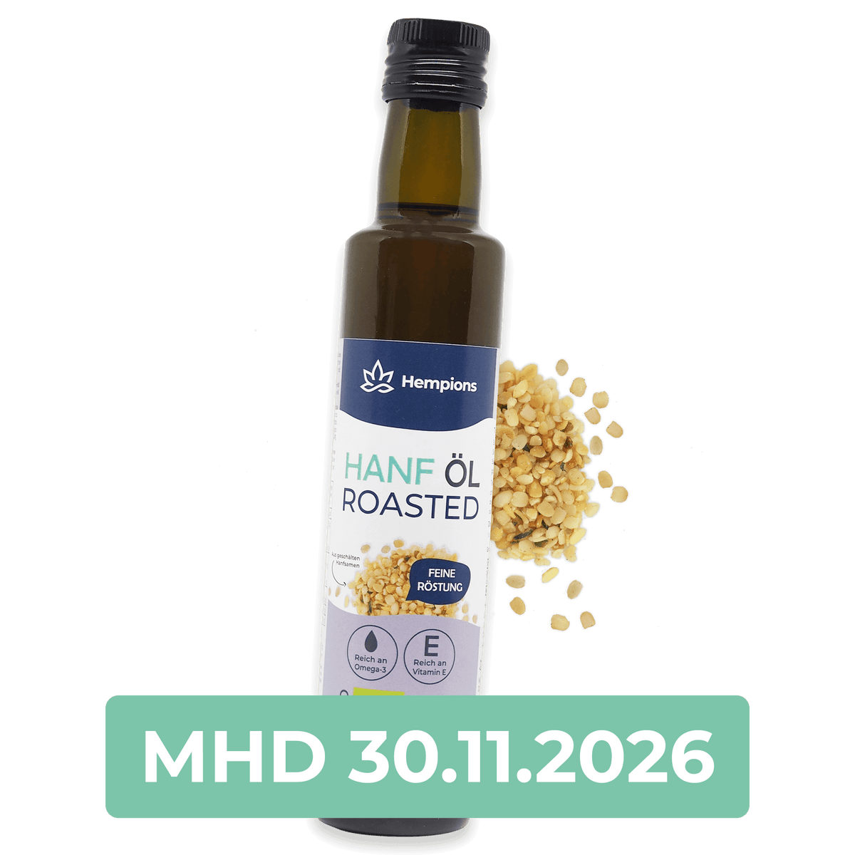 Bio Hanföl Roasted – MHD 30.11.2026 250 ml