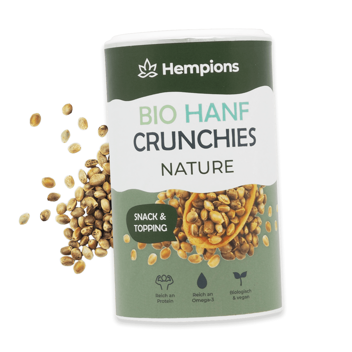 Bio Hanf Crunchies Natur