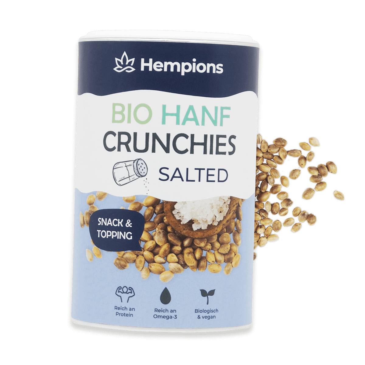 Bio Hanf Crunchies Salted