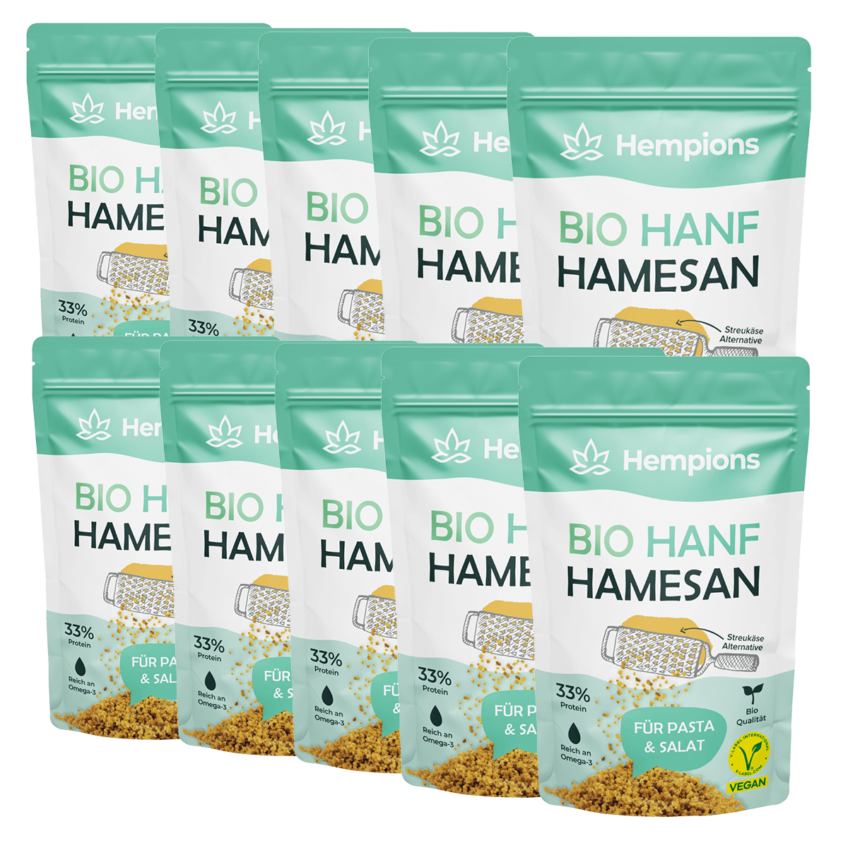 Bio Hanf Hamesan – vegane Streukäse-Alternative