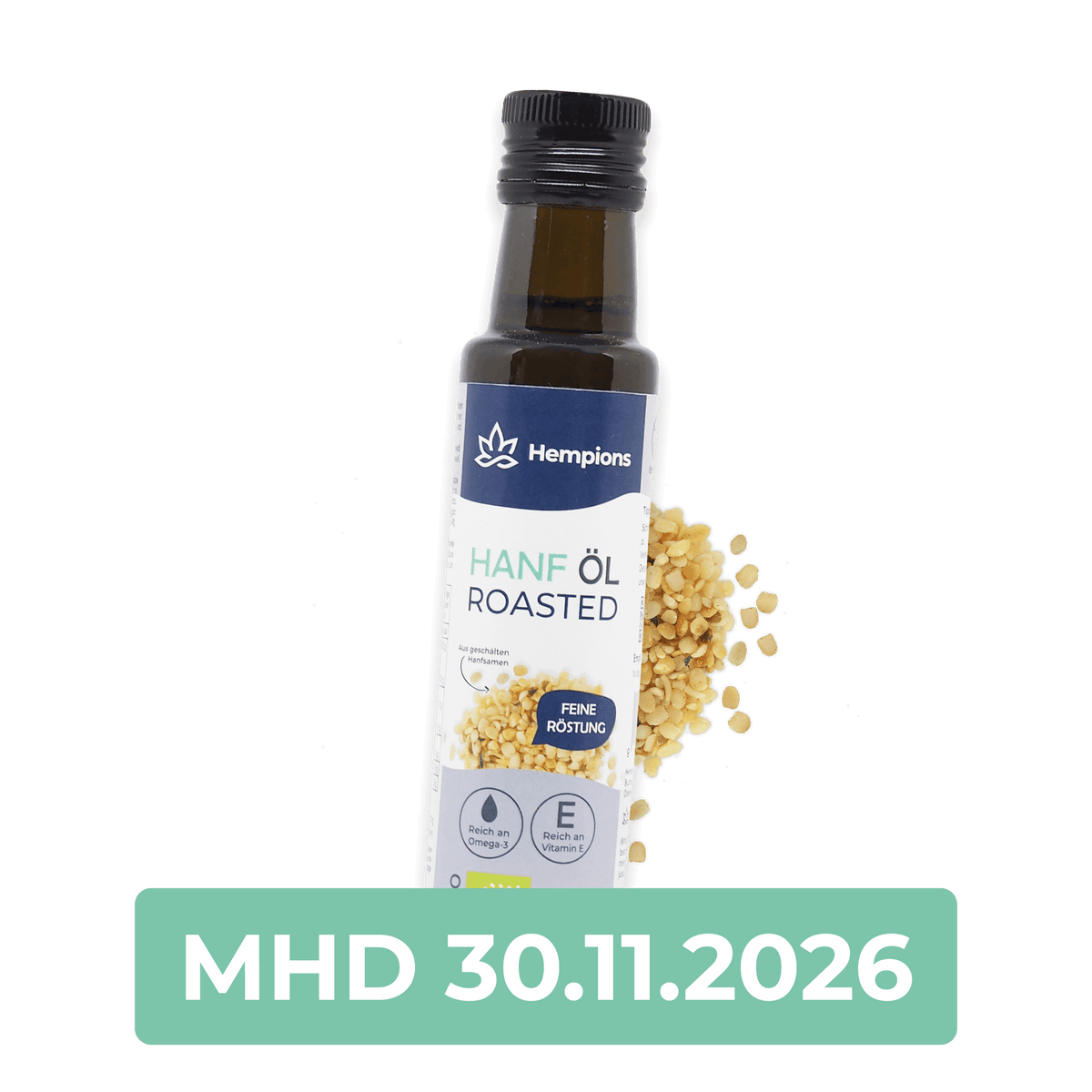 Bio Hanföl Roasted – MHD 30.11.2026 100 ml
