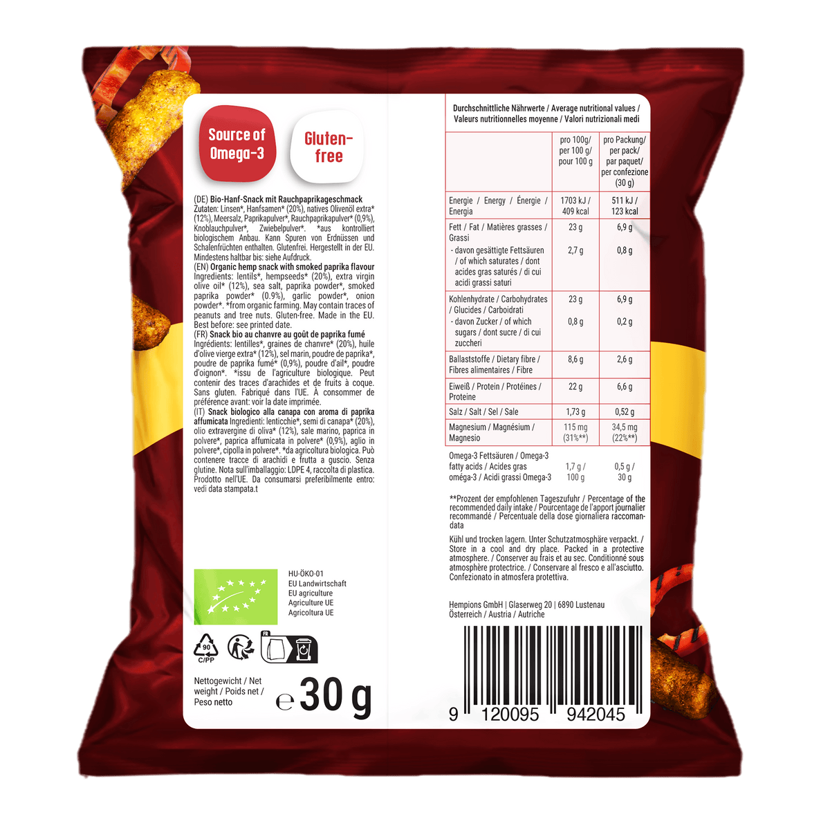 Protein Hemp Flips Travel Pack