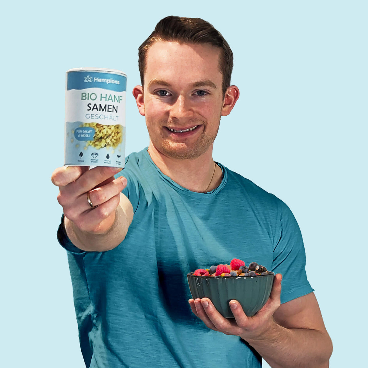 Bio Hanfsamen geschält