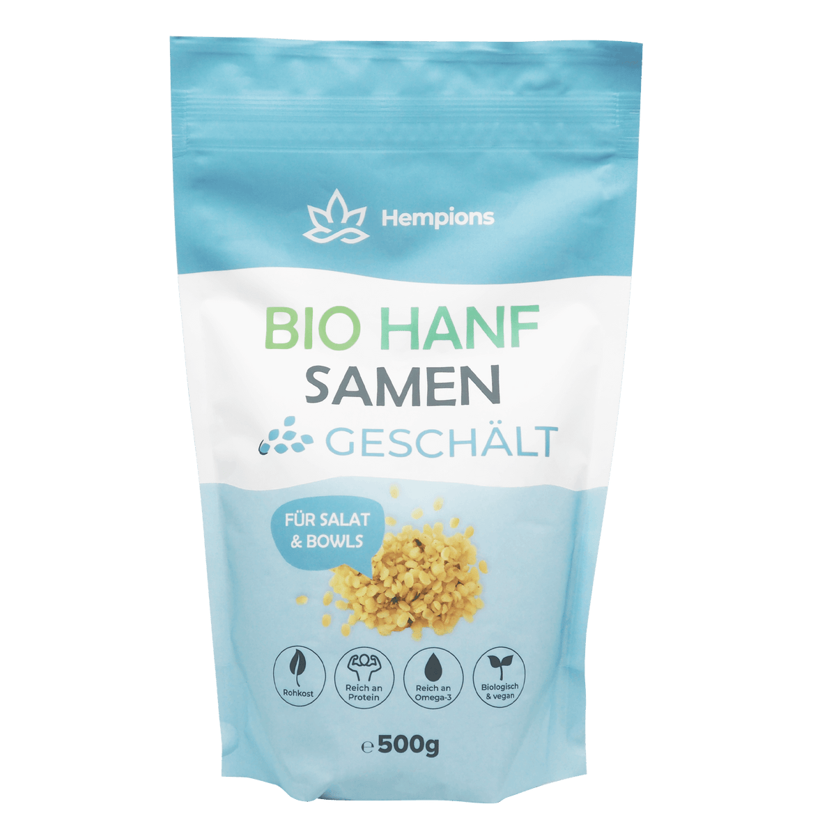 Bio Hanfsamen geschält