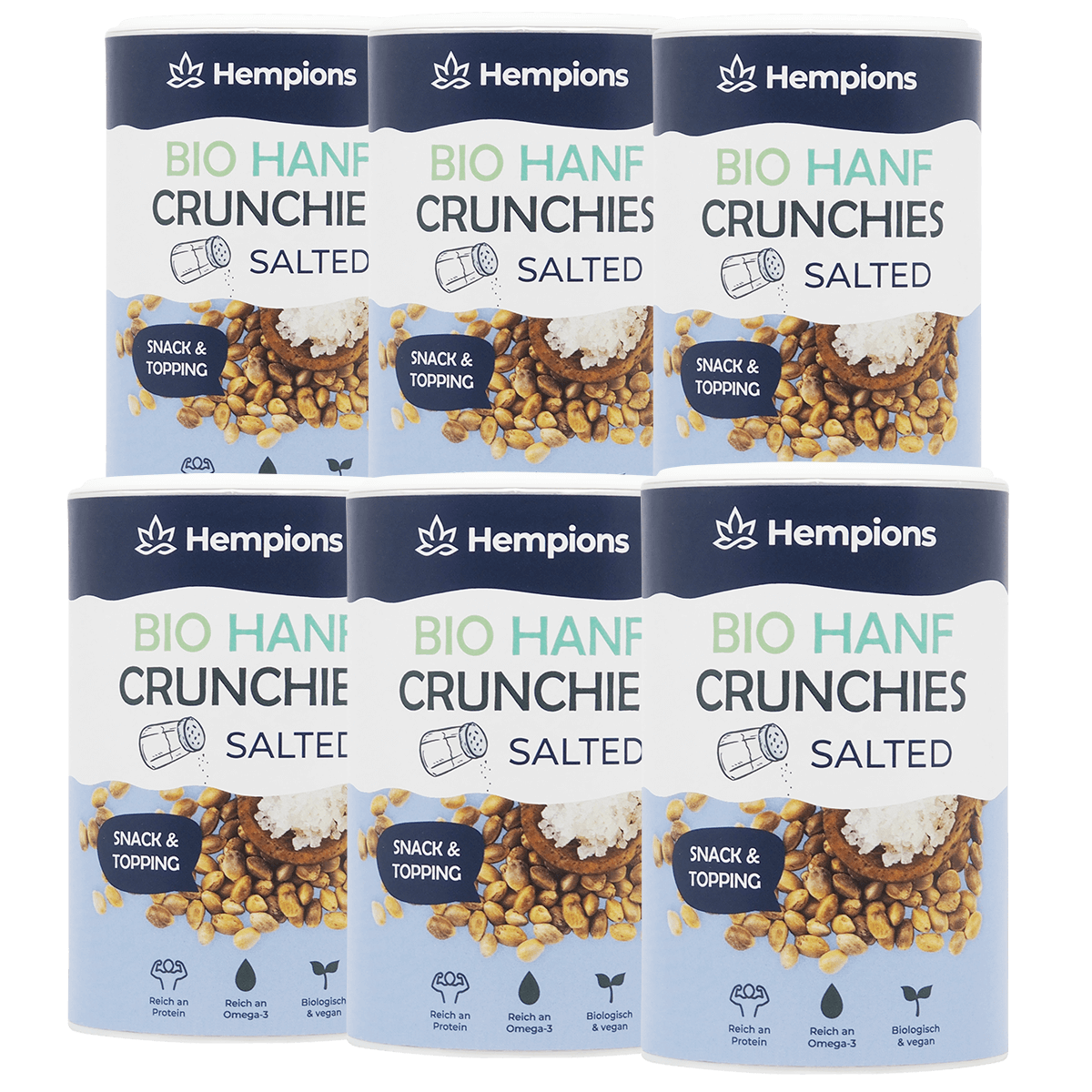 Bio Hanf Crunchies Salted