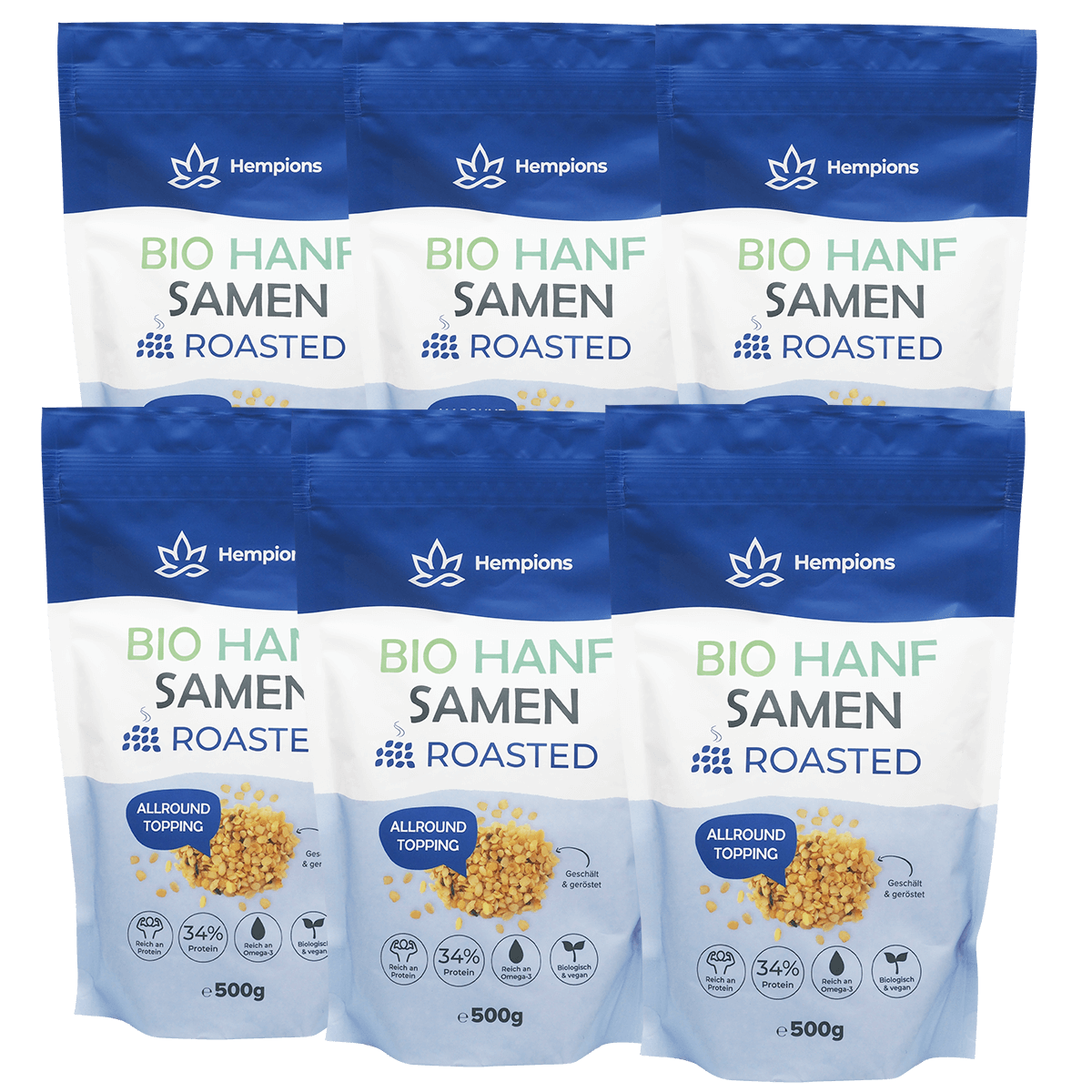 Bio Hanfsamen Roasted