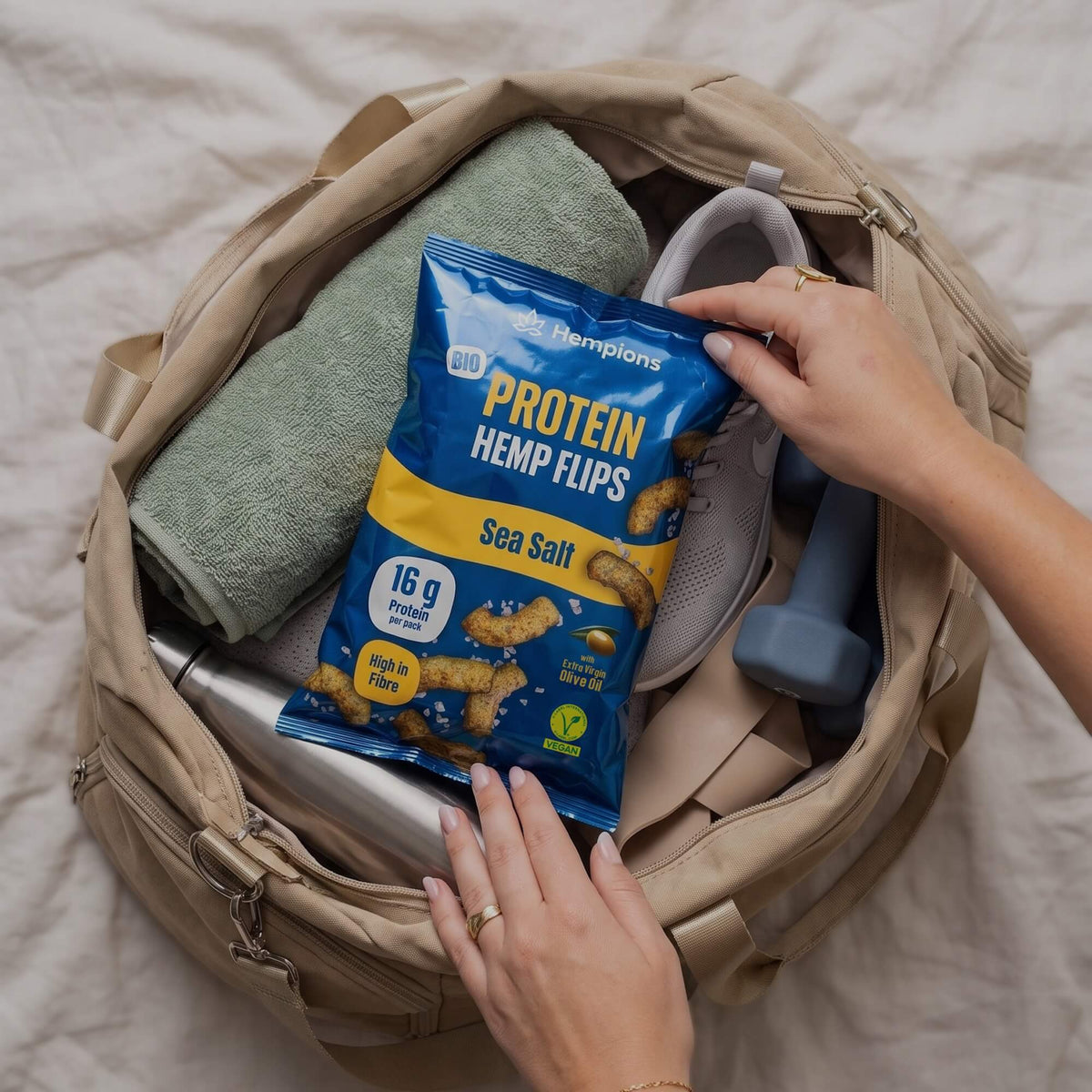 Protein Hemp Flips Sea Salt