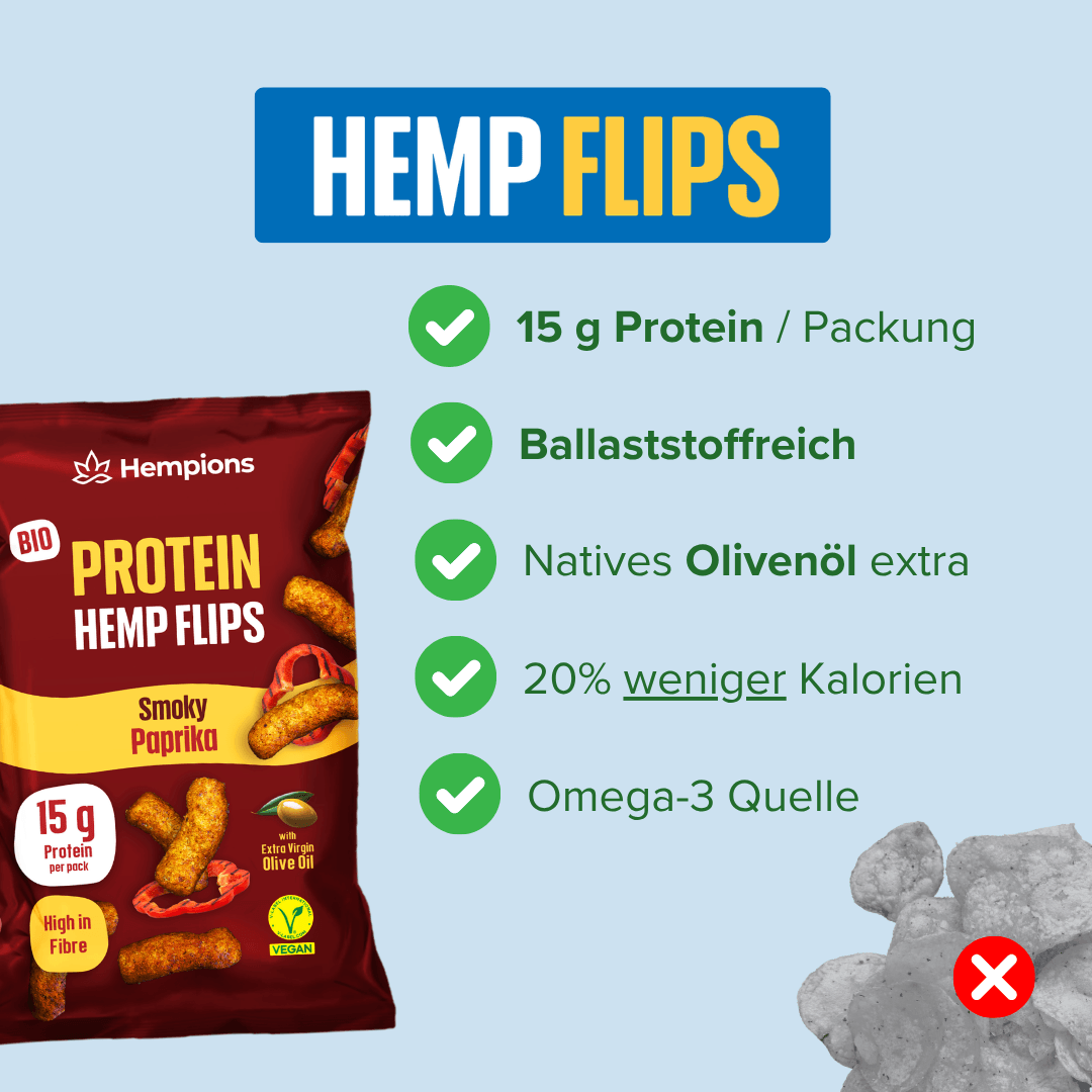 Protein Hemp Flips Smoky Paprika