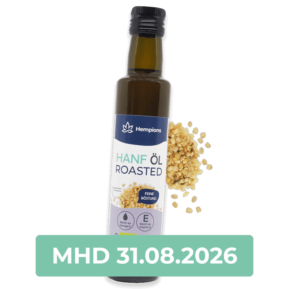 🌟 Sale 4 Bio Hanföl Roasted - 250 ml - MHD 31.08.2026