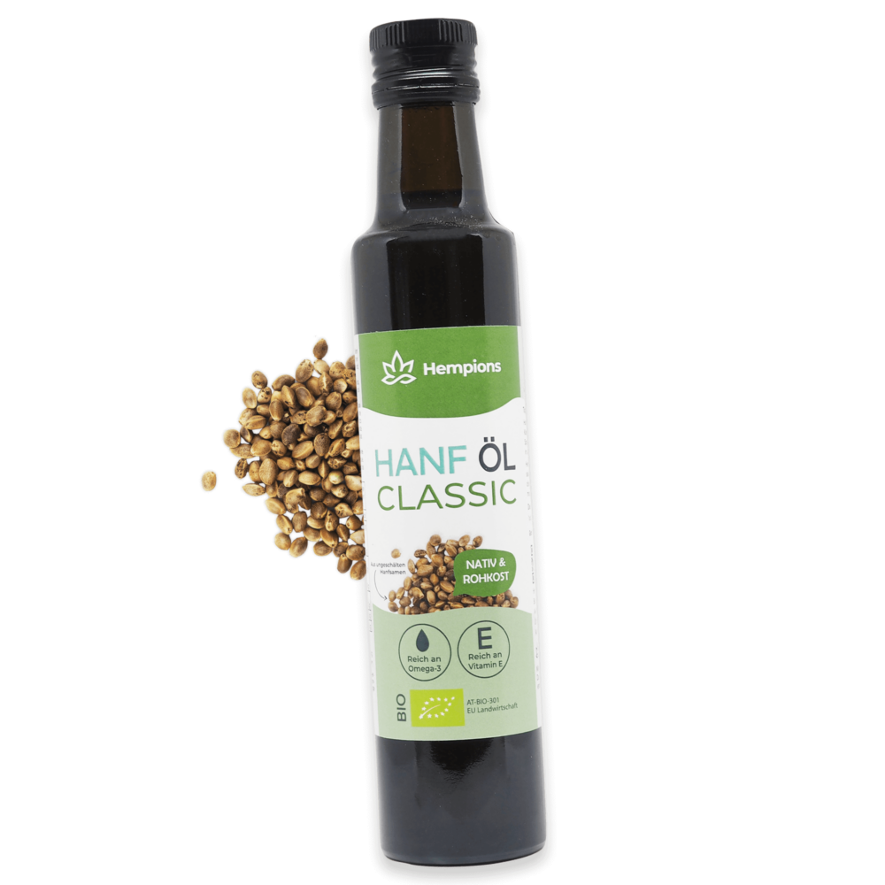 9120095940041 Organic Hemp Oil Classic 250ml