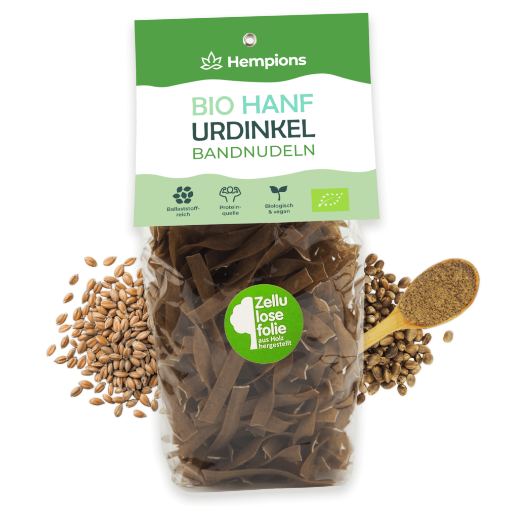 9120095940096 Organic hemp spelt tagliatelle 250g