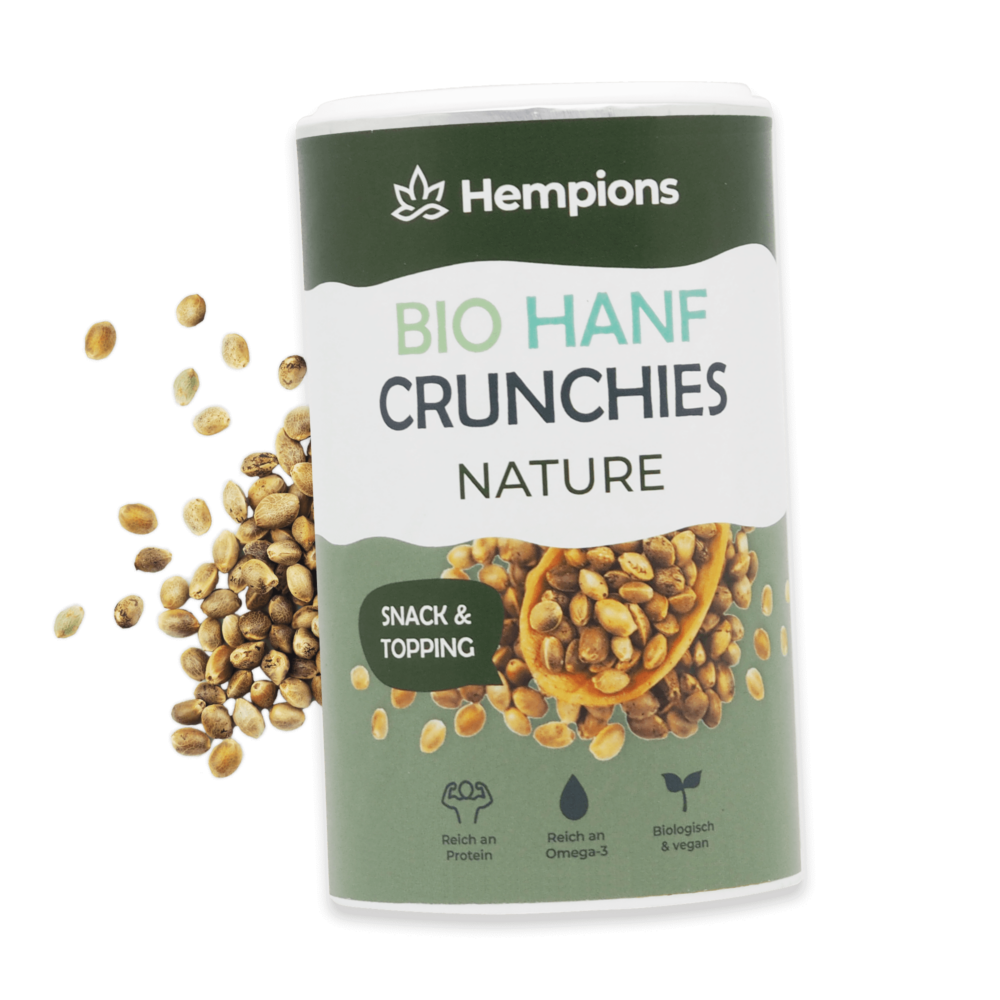 9120095940201 Organic Hemp Crunchies Nature 200g
