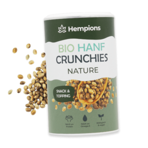 9120095940201 Organic Hemp Crunchies Nature 200g