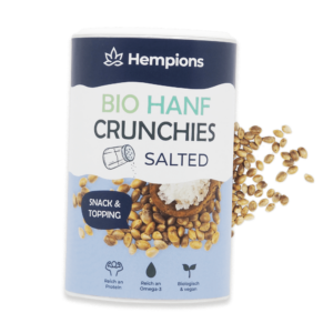 Organic hemp crunchies nature - 200 g 7 9120095940225 Hemp Crunchies Salted 200g