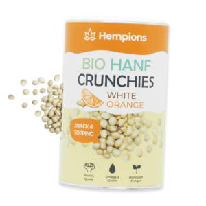 Organic hemp crunchies nature - 200 g 8 9120095940546 Organic Hemp Crunchies White Orange 200g