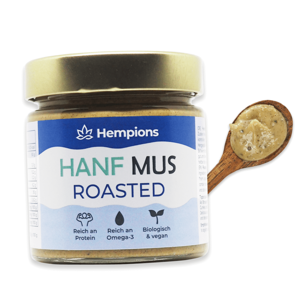 9120095940690 Organic Hemp Puree Roasted 200g