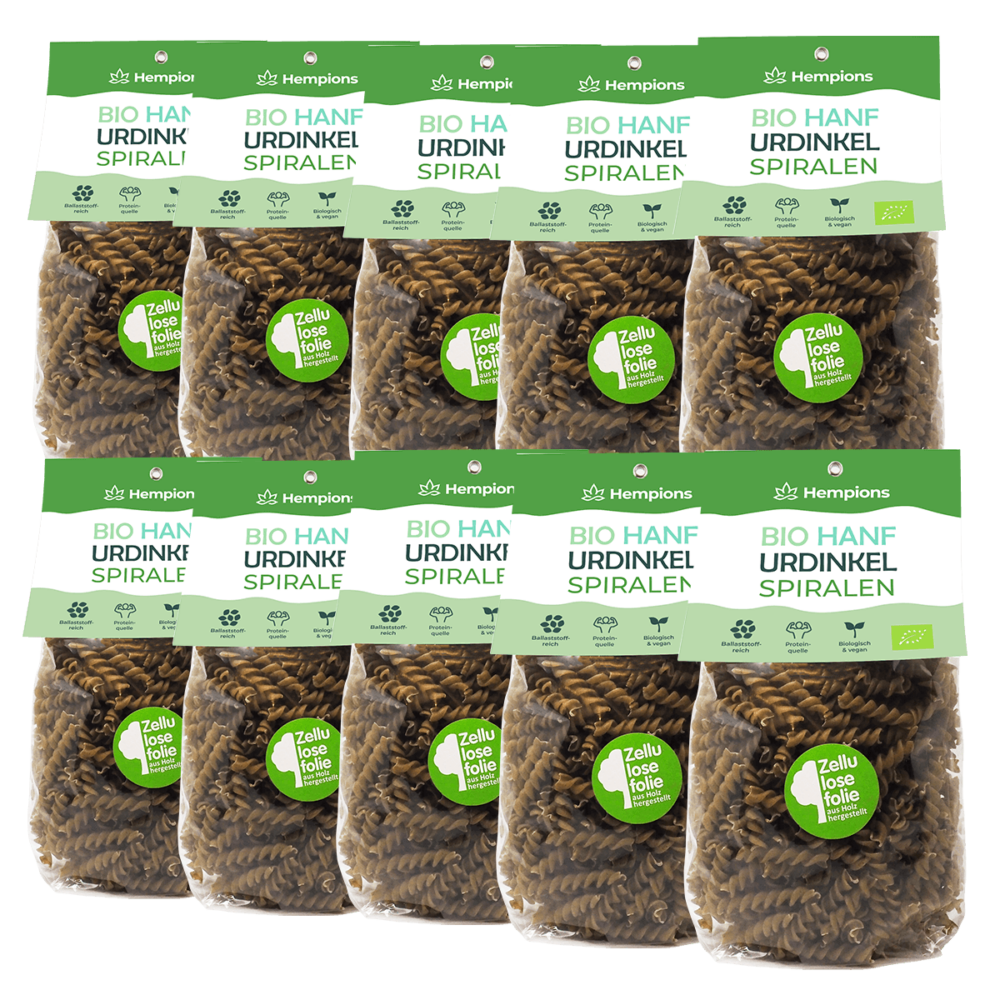 9120095940850 Hemp spelt spirals 10x350g