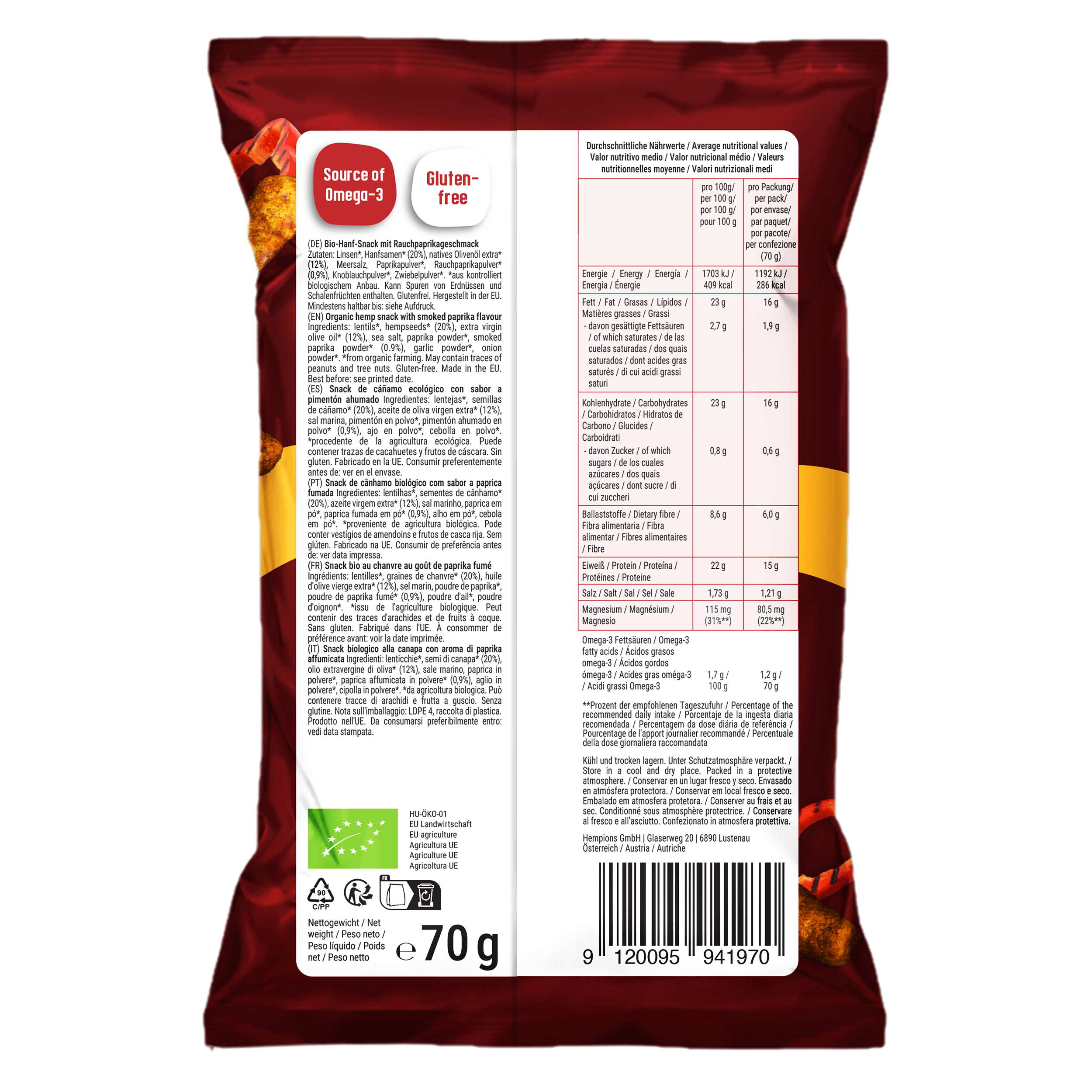 Protein Hemp Flips Mix 6 Protein Hemp Flips Mix – Bild 6