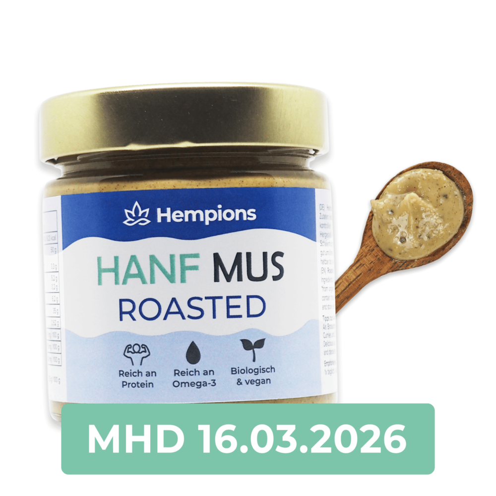 Bio Hanfmus Roasted 200g MHD 16.03.2026