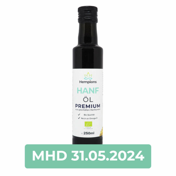 Bio Hanfoel Premium 250ml MHD 31.05.2024