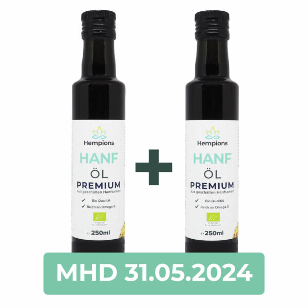 Bio Hanfoel Premium 2x250ml MHD 31.05.2024