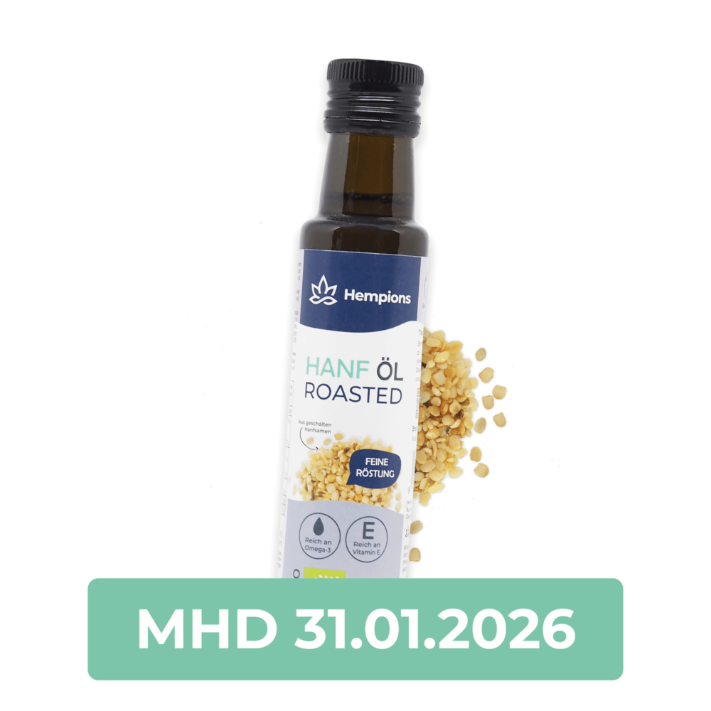 π Sale 1 Organic Hemp Oil Roasted 100ml MHD 31.01.2026