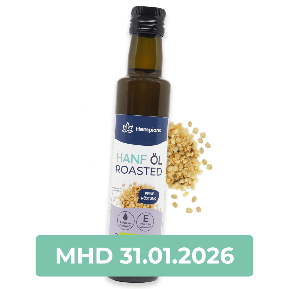 π Sale 3 Organic Hemp Oil Roasted 250ml MHD 31.01.2026
