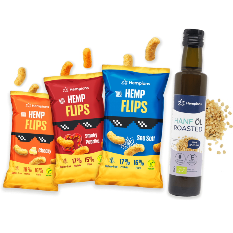 Black Friday 2 Organic Hemp Flips Trio 3x70g Hemfoel Roasted 250ml Black Friday Offer