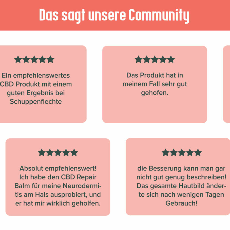 Repair Balm - limitiertes Probierangebot 5 CBD Repair Balm Bewertungen