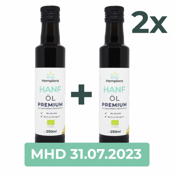 Hanföl Premium 2 x 250ml MHD-01-08-2023