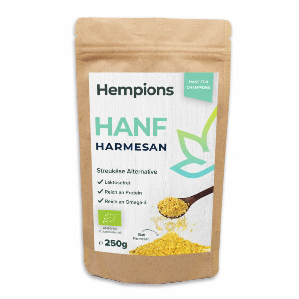 Harmesan, vegan Parmesan, Doypack 250 g
