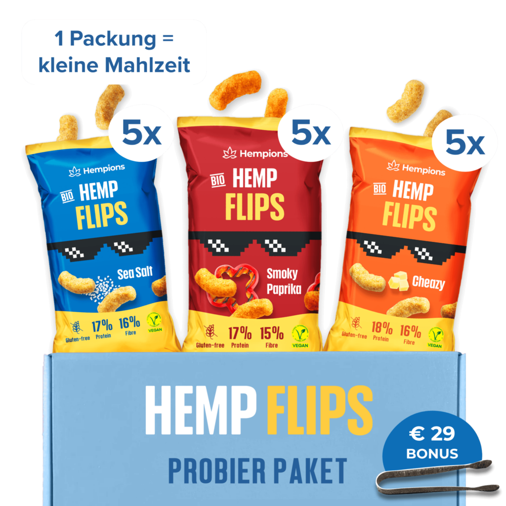 Hemp Flips Probier Paket