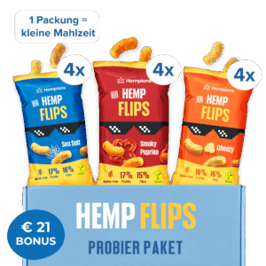 Hemp Flips Probier Paket