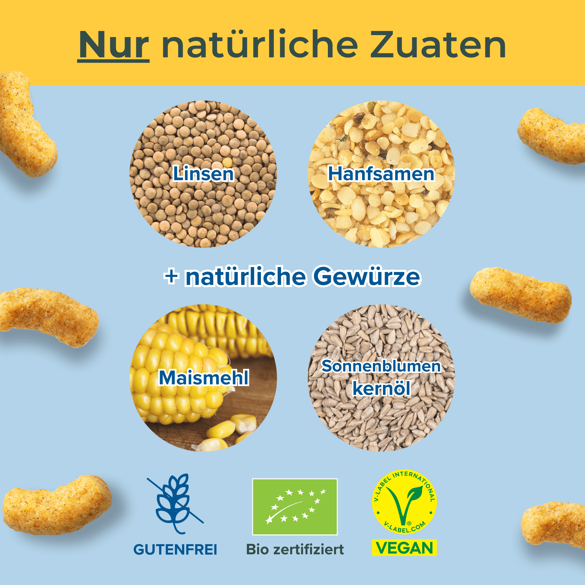 Hemp Flips nur natuerliche Zutaten