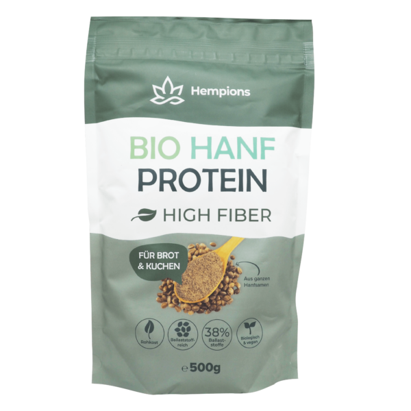 Hempions 9120095940126 Hanf Protein High Fiber 500g