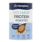 Organic hemp protein roasted