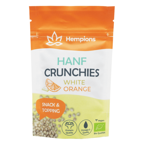 Produktbild Bio Hanf Crunchies White Orange