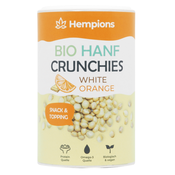 Produktbild Bio Hanf Crunchies White Orange