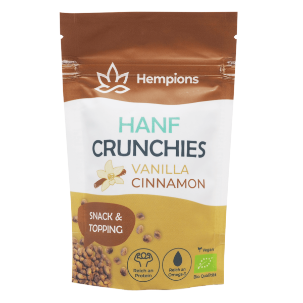 Bio Hanf Crunchies Vanilla Cinnamon