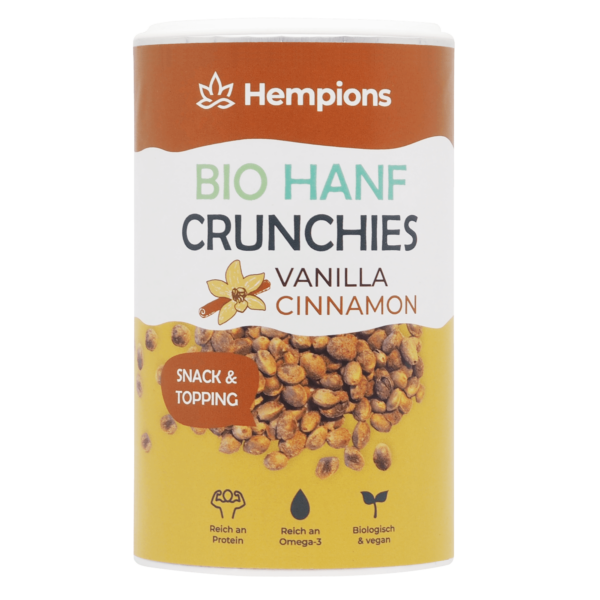 Organic Hemp Crunchies Vanilla Cinnamon