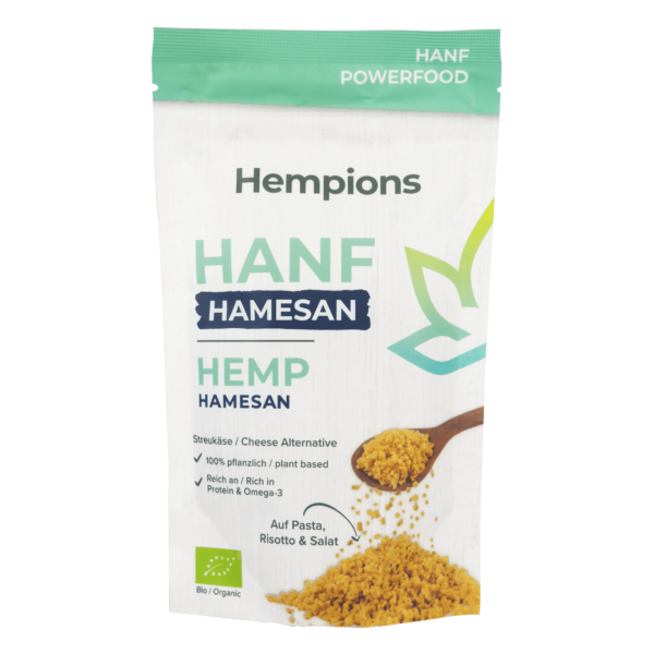 Organic Hemp Hamesan - Vegan Sprinkle Cheese Alternative