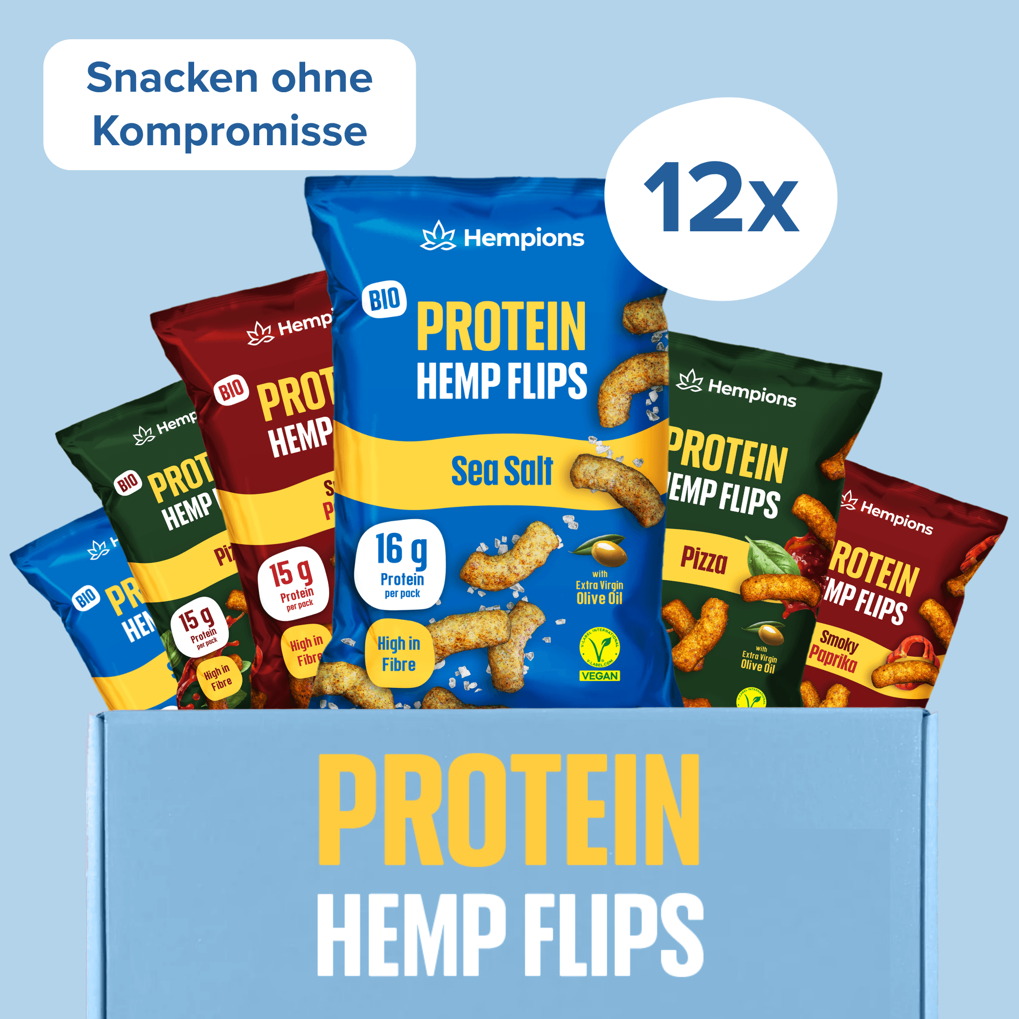 Protein Hemp Flips Mix 1 Protein Hemp Flips Mix