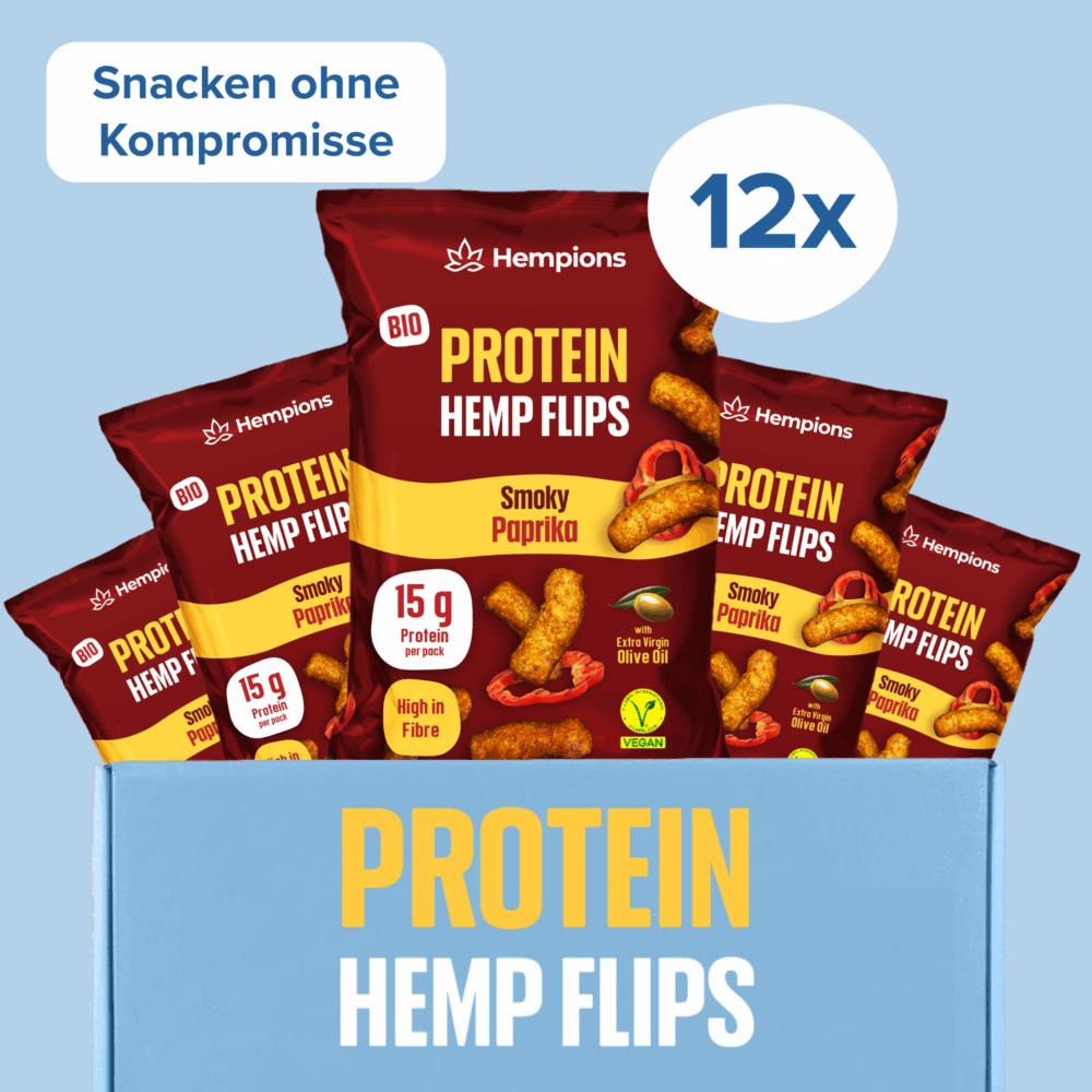 Protein Hemp Flips Smoky Paprika - 12 x 70g